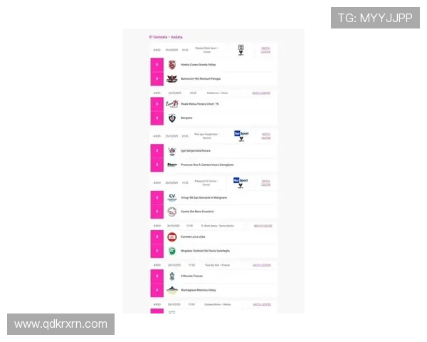 意甲女排最新赛果揭晓 强强对决引发激烈竞争和精彩看点